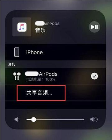 鞍山苹果14音频维修点分享iPhone14音频共享设置方法 