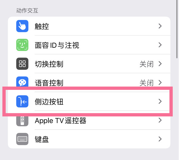 鞍山苹果14维修店分享iPhone14 Plus侧键双击下载功能关闭方法 