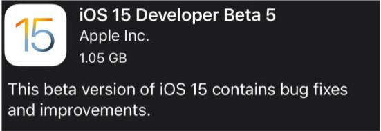 鞍山苹果手机维修分享如何升级到iOS15.0 beta5 