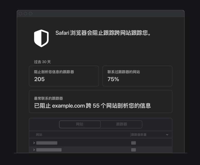 鞍山苹果手机维修分享如何在 Safari 浏览器中查看和打开隐私报告 