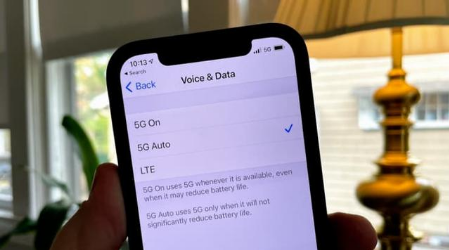 鞍山苹果手机维修分享iPhone 12如何打开或关闭5G网络 